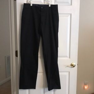 Men’s black slacks
